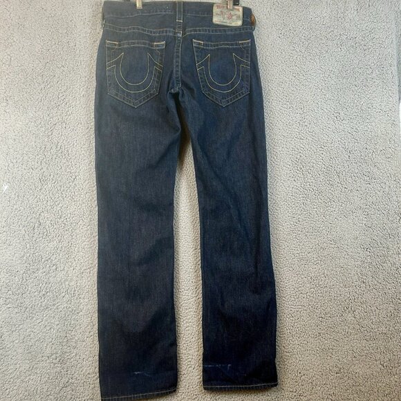 TRUE RELIGION ORIGINAL BOBBY Thick Stitching MADE In USA Y2K Size 32x34 - Picture 1 of 8